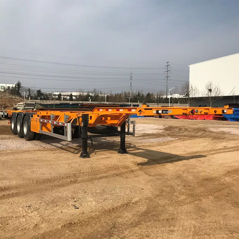 Контейнерний напівпричіп типу Gooseneck Skeleton