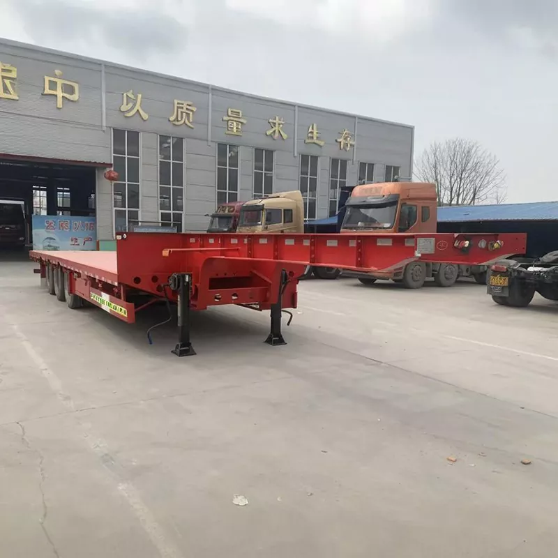 Розширений бортовий напівпричіп Gooseneck